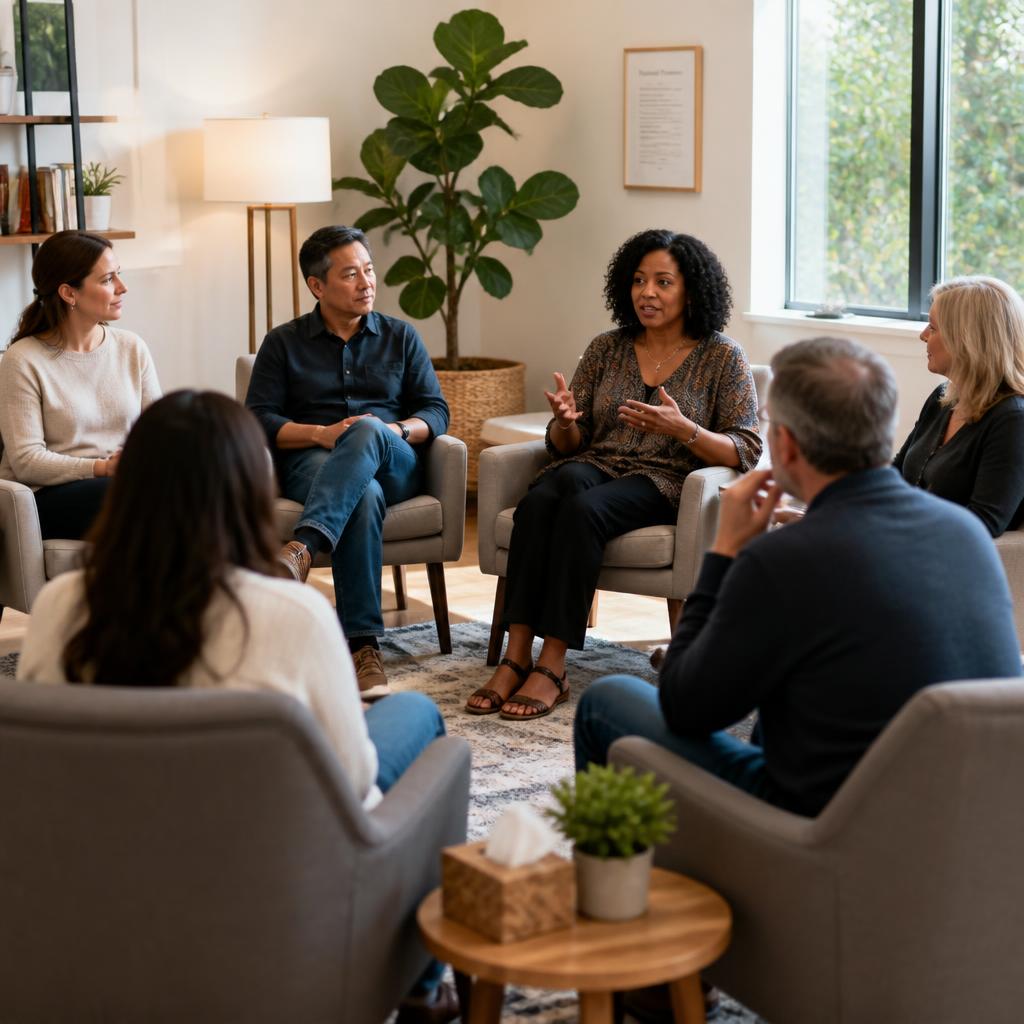 group therapy mixed